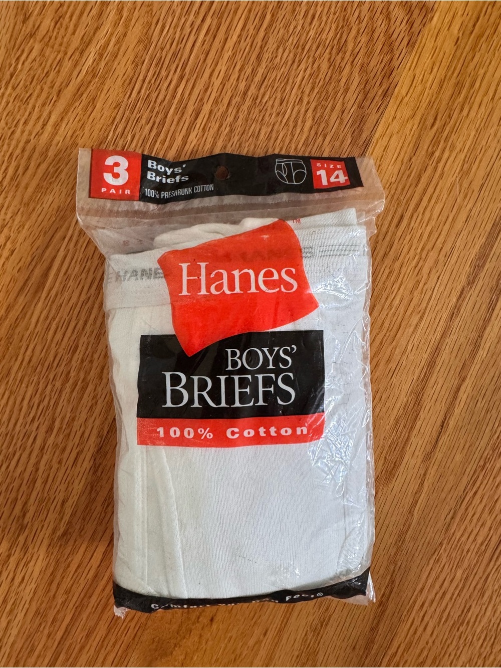 Boys Vintage Hanes Underwear Briefs